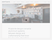 Tablet Screenshot of kriptonite.com